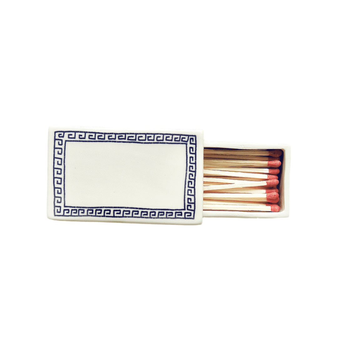 ‘Greek Pattern’ Ceramic Matchbox
