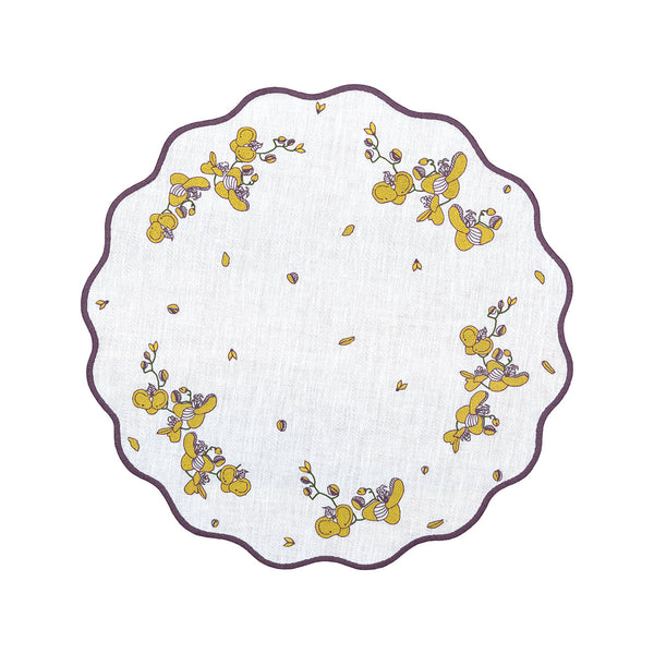 Orchid Carousel - Placemat (Set of 4)