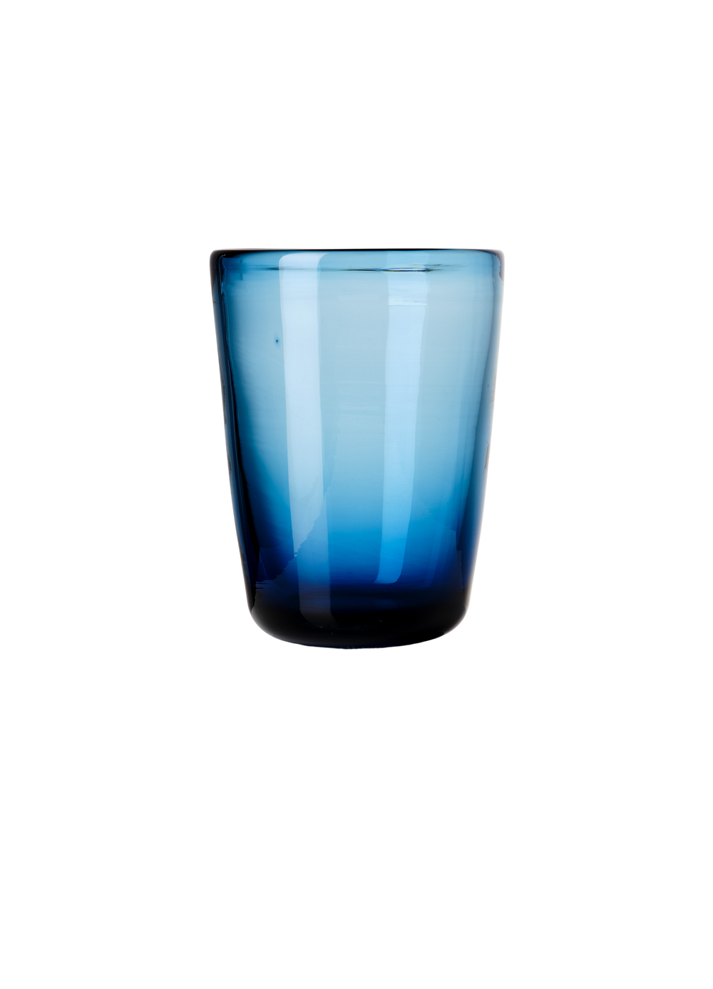 Thyme Hand Blown Water Glass in Blue