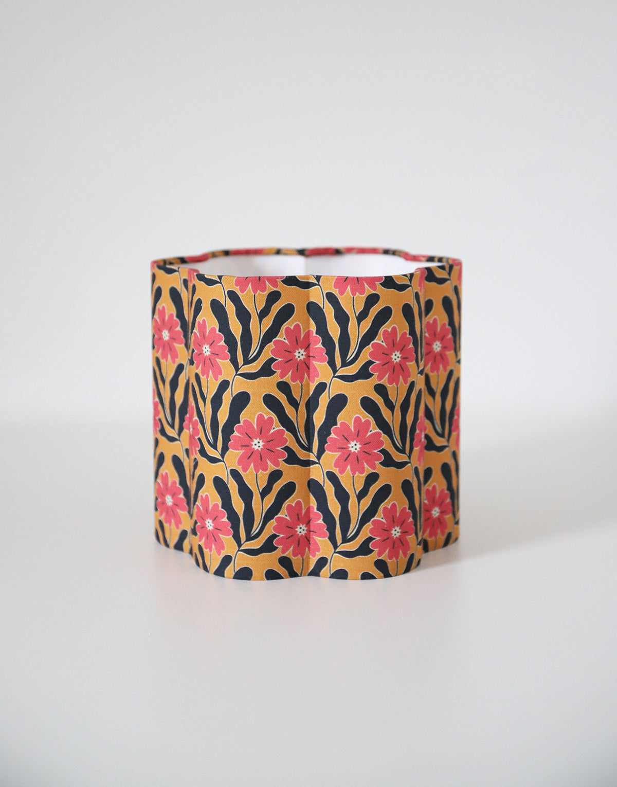Flora Flower-Shaped Lampshade in ‘Goa Flowers’ Print