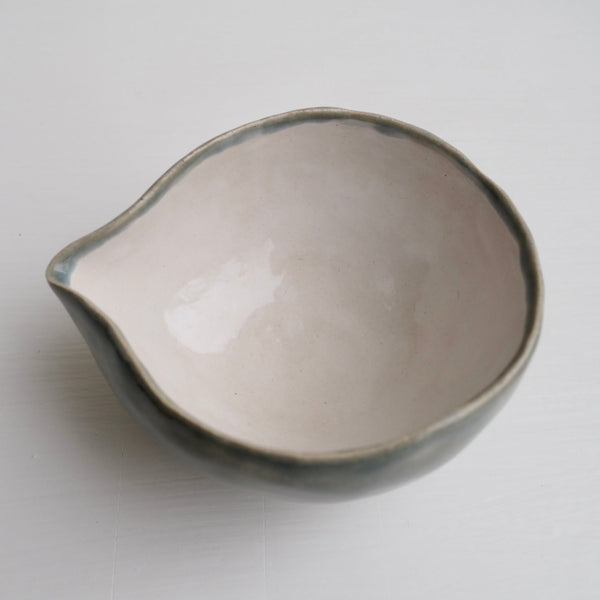 Handmade Green Ceramic Matcha Mixing Jug / Bowl