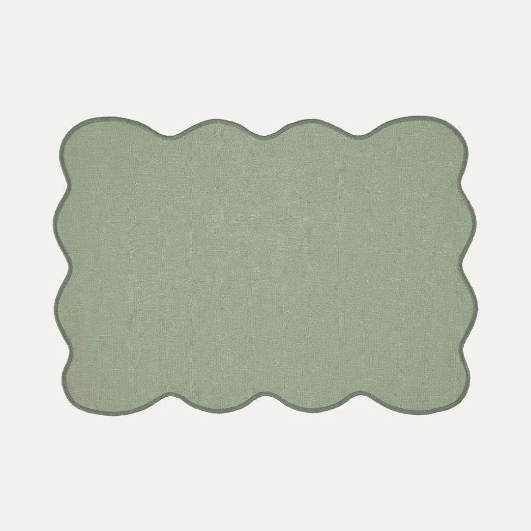 Palma Placemat, Green with Green – Anti-Stain