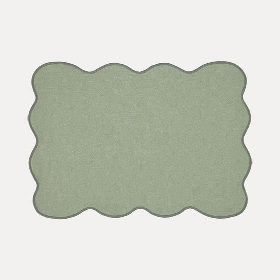 Palma Placemat, Green with Green – Anti-Stain