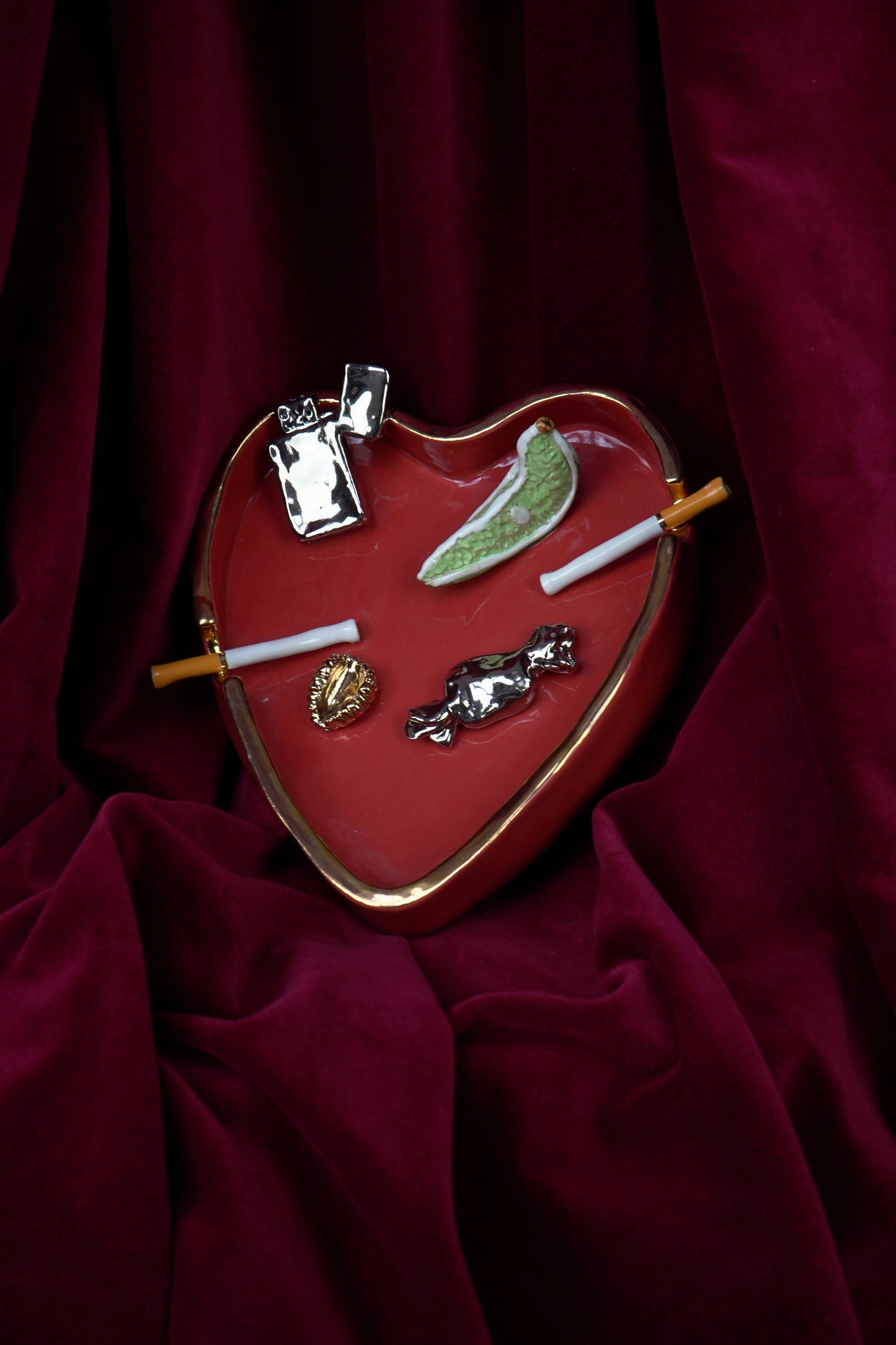 Cross my Heart Ashtray