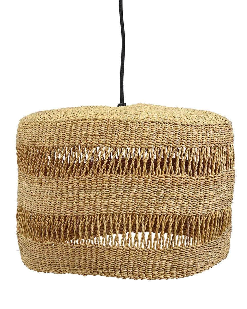 FIJAI: Natural Open Weave Lampshade