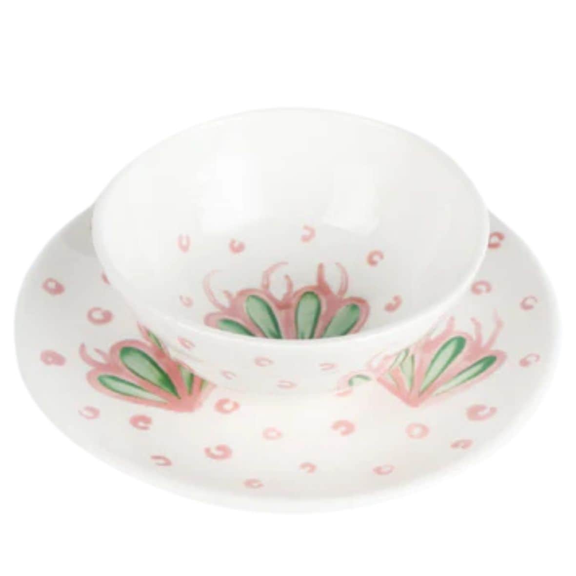 Pink Corals & Bubbles Bowl