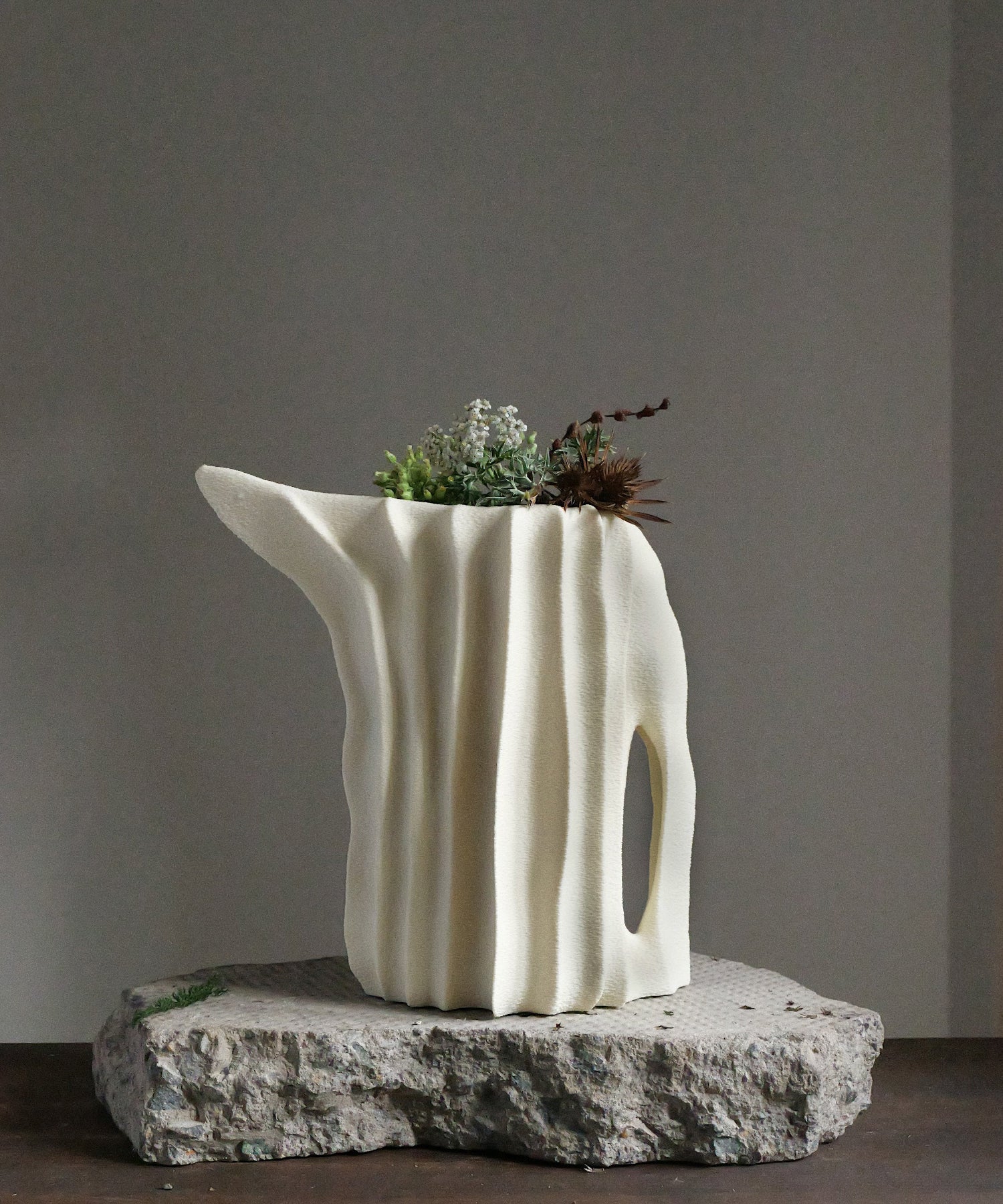 Kora | Watering Jug - Vase | Sandstone