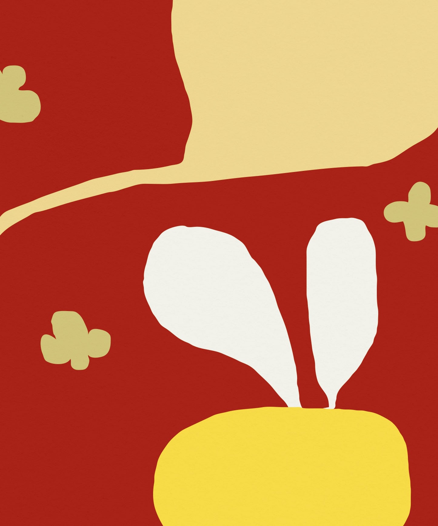 H for Honey Art Print