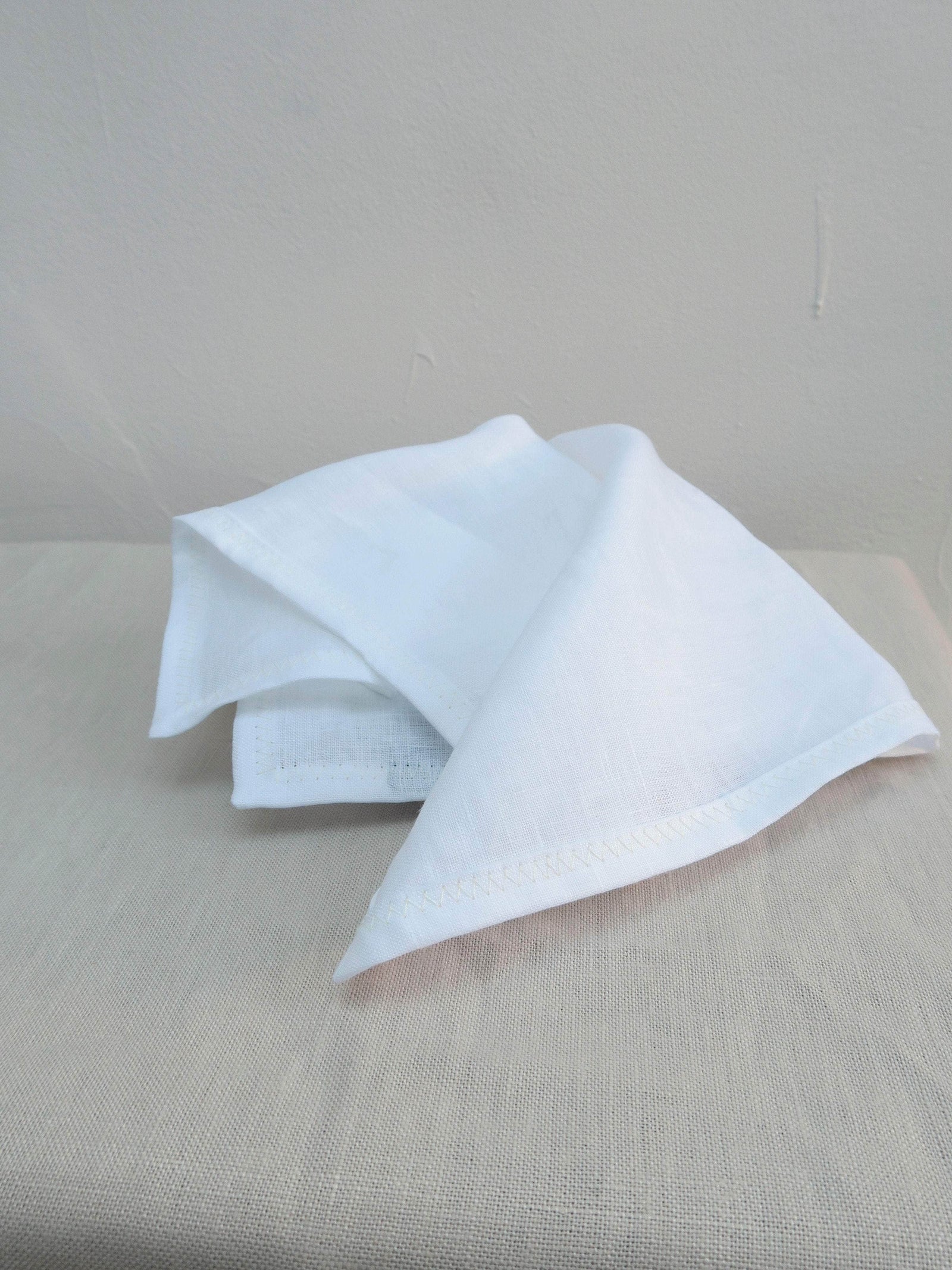 Irish Linen Napkin - White