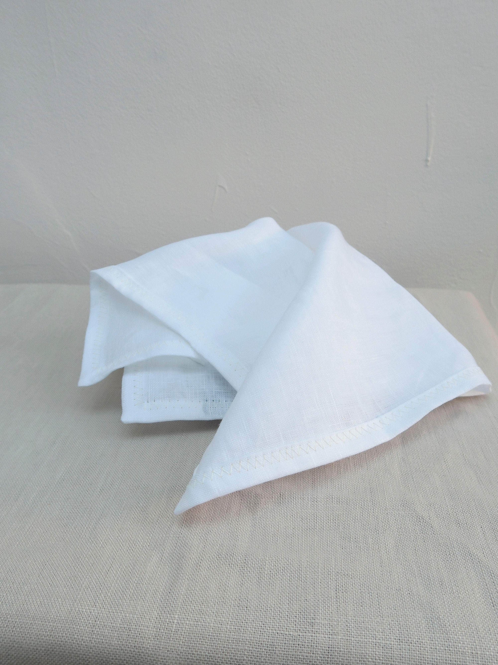 Irish Linen Napkin - White