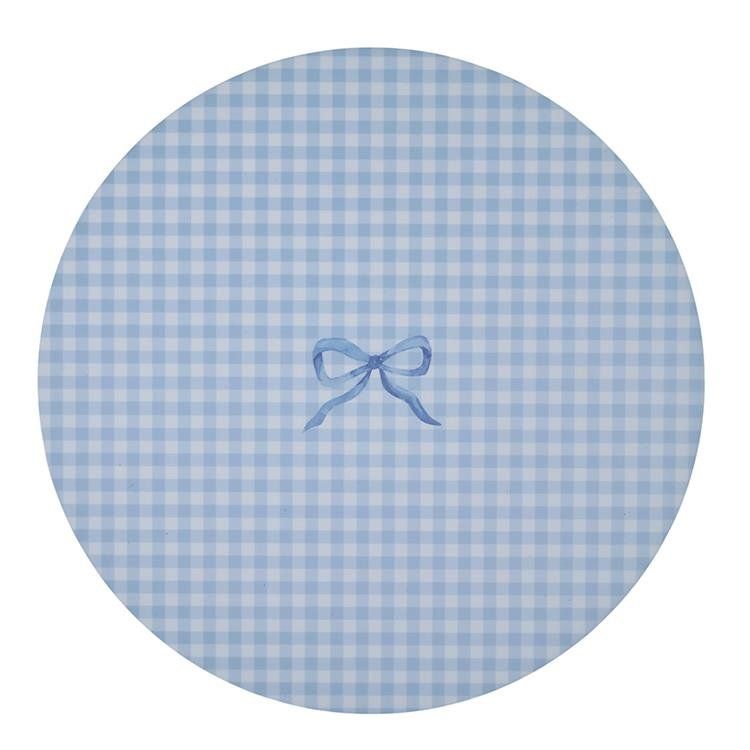 Blue Gingham Placemats- Set of 4