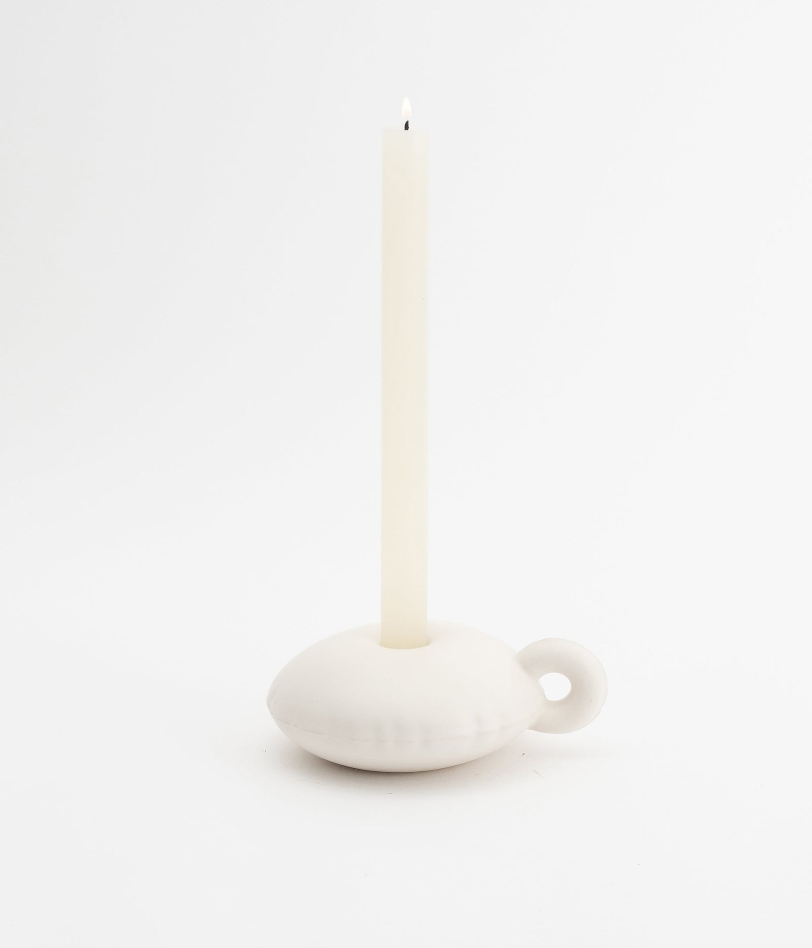 Candle holder 'CANDY' Bone