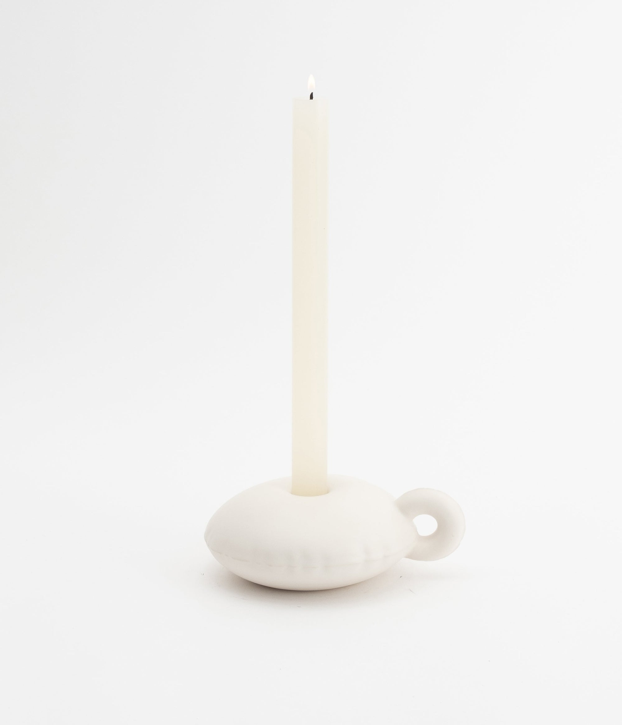 Candle holder 'CANDY' Bone