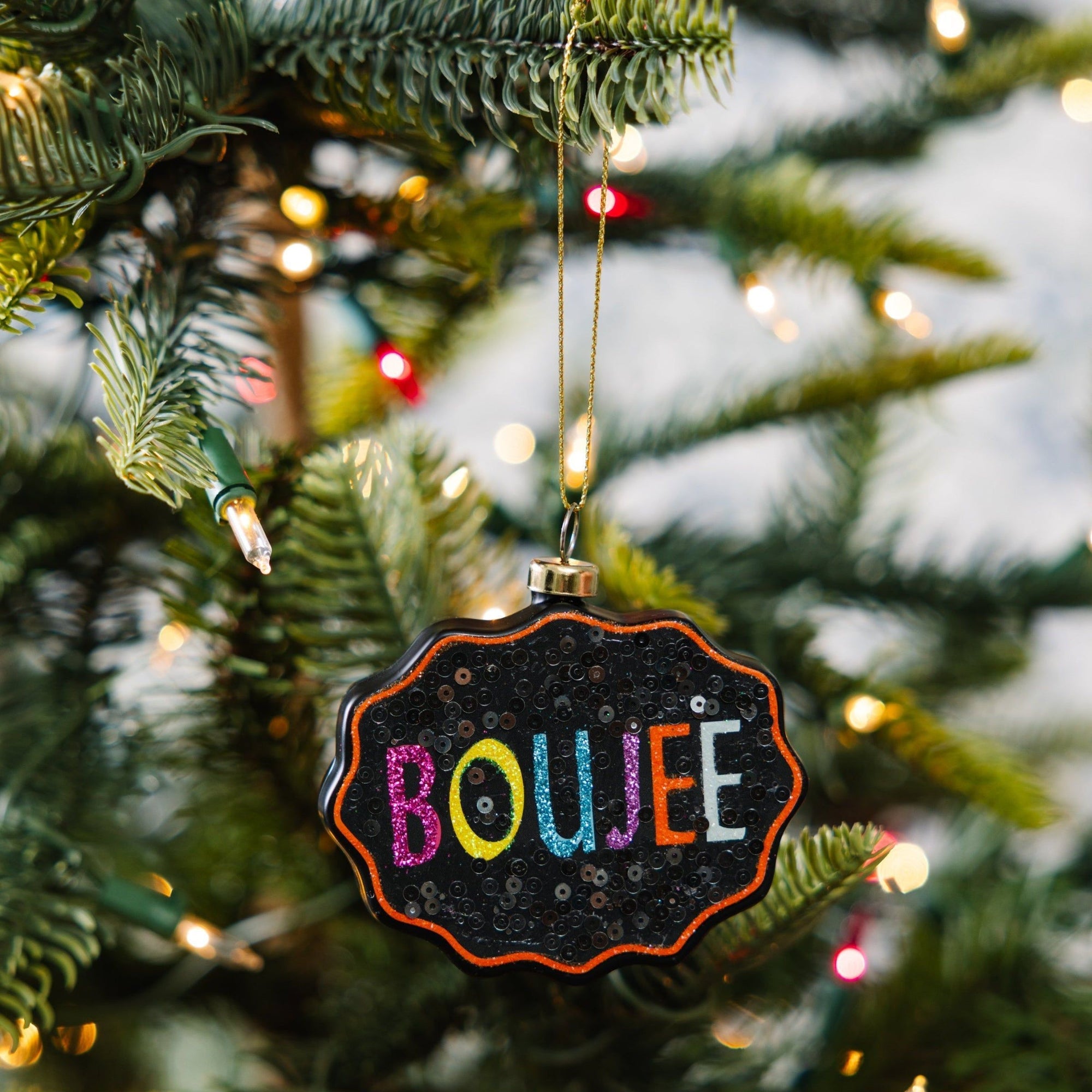 Scallop Ornament - Boujee