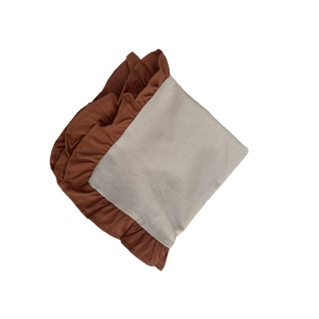 Set of 2 Ruffled Margaux Napkins