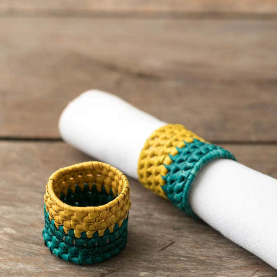 Mixteco Bicolor Napkin Ring