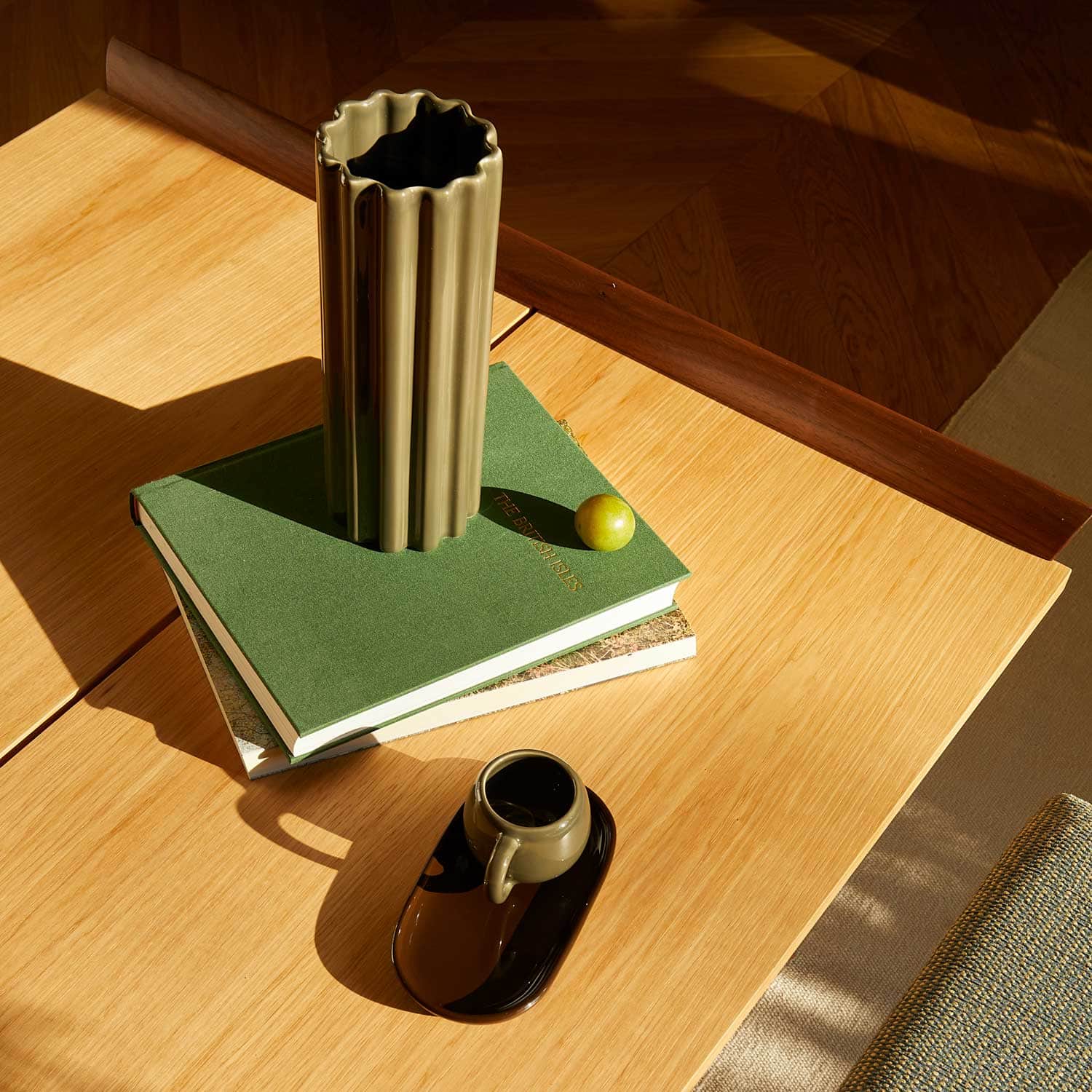 Ceramic Vase Churro Green