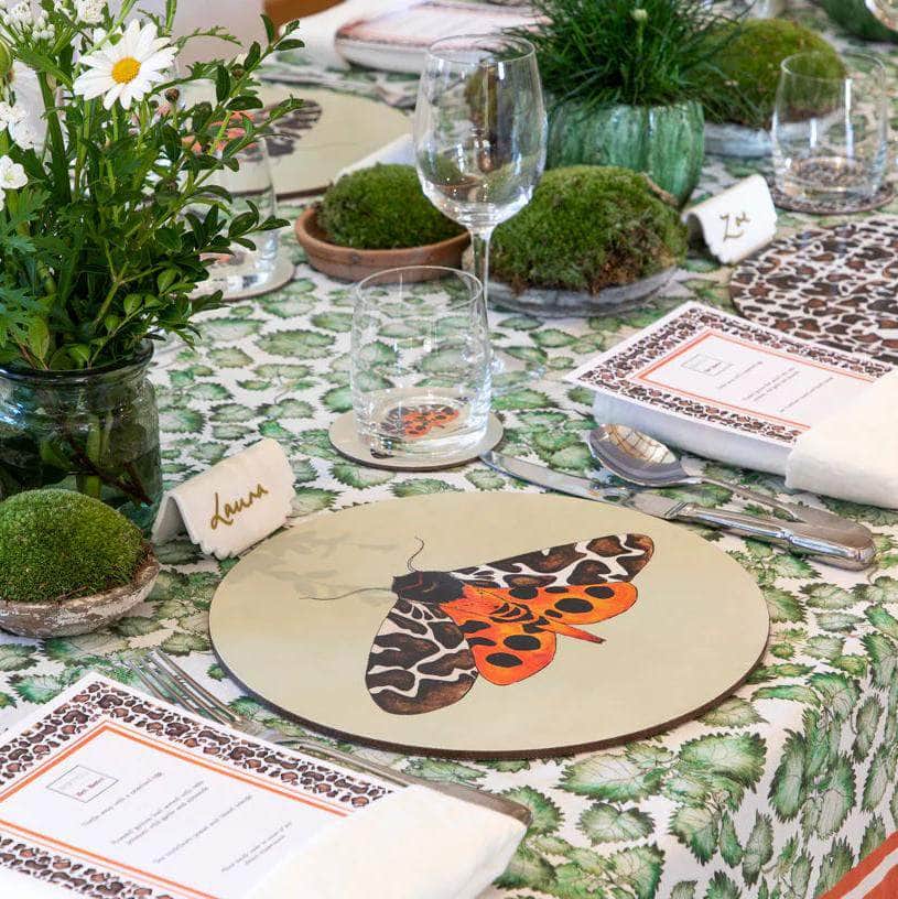 Set of 6 Tiger Moth Placemats