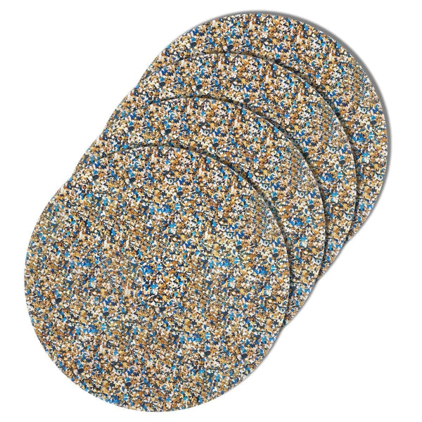 Speckled Cork Combo Set 2- Blue
