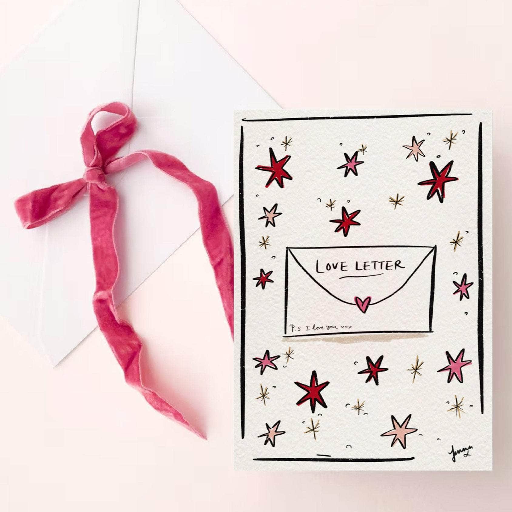 Love Letter Greeting Card