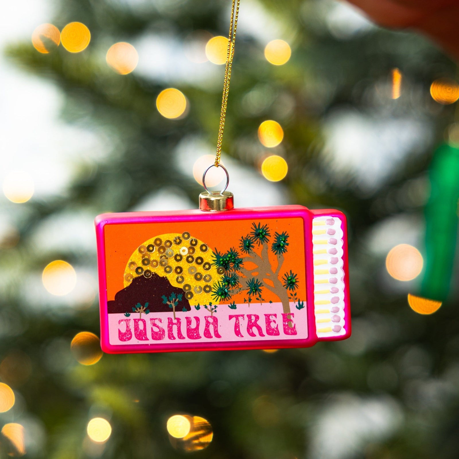 Matchbook Ornament - Joshua Tree