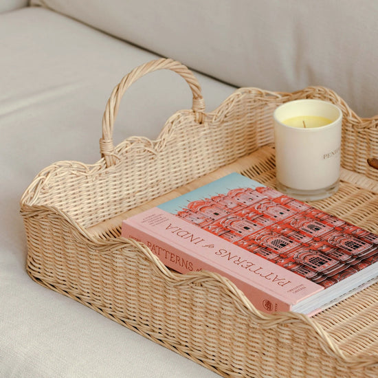 Big Scalloped Tray