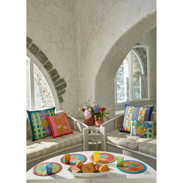 Masonite Placemat | Cactus Orange
