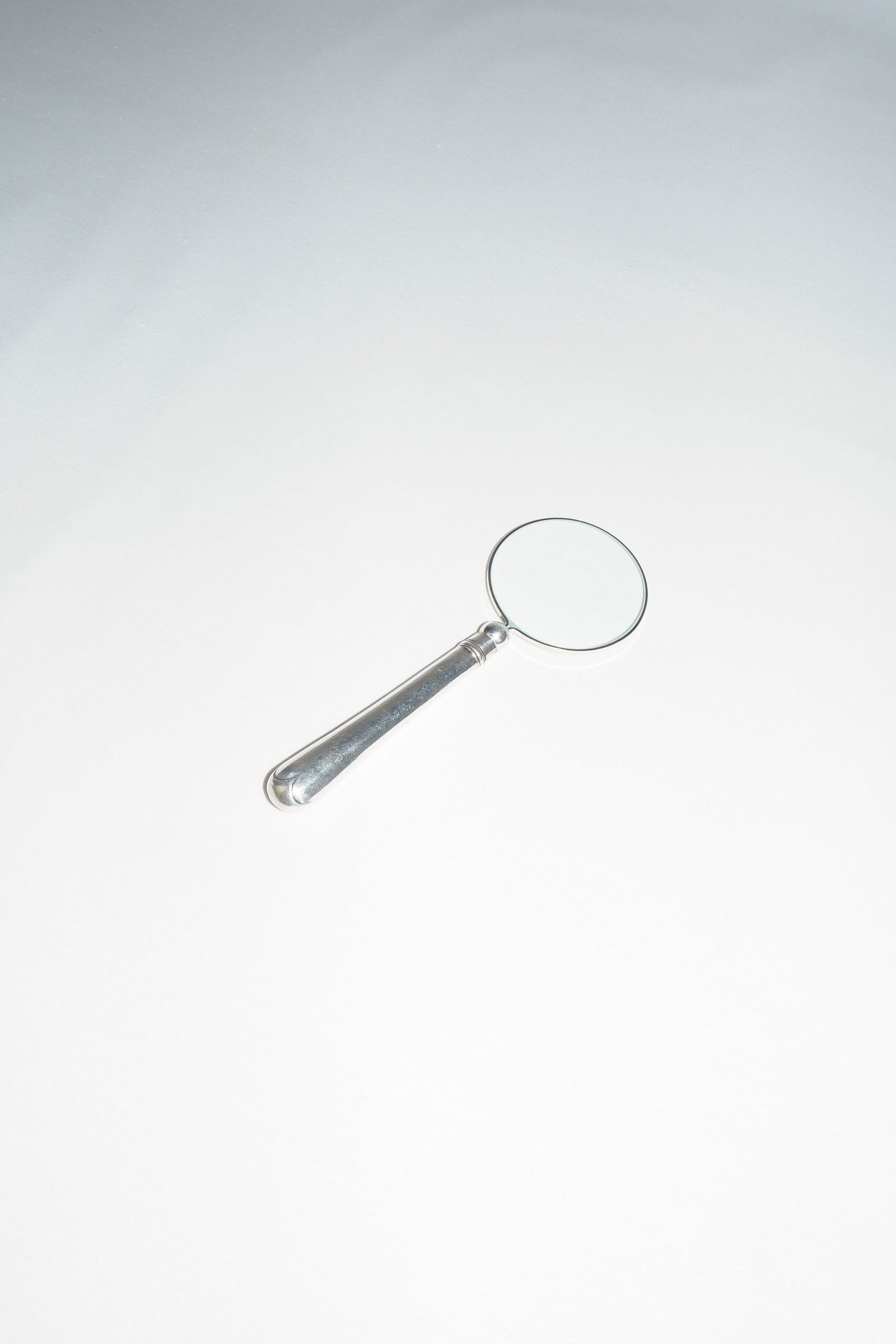 Victorian Sterling Silver Magnifying Glass
