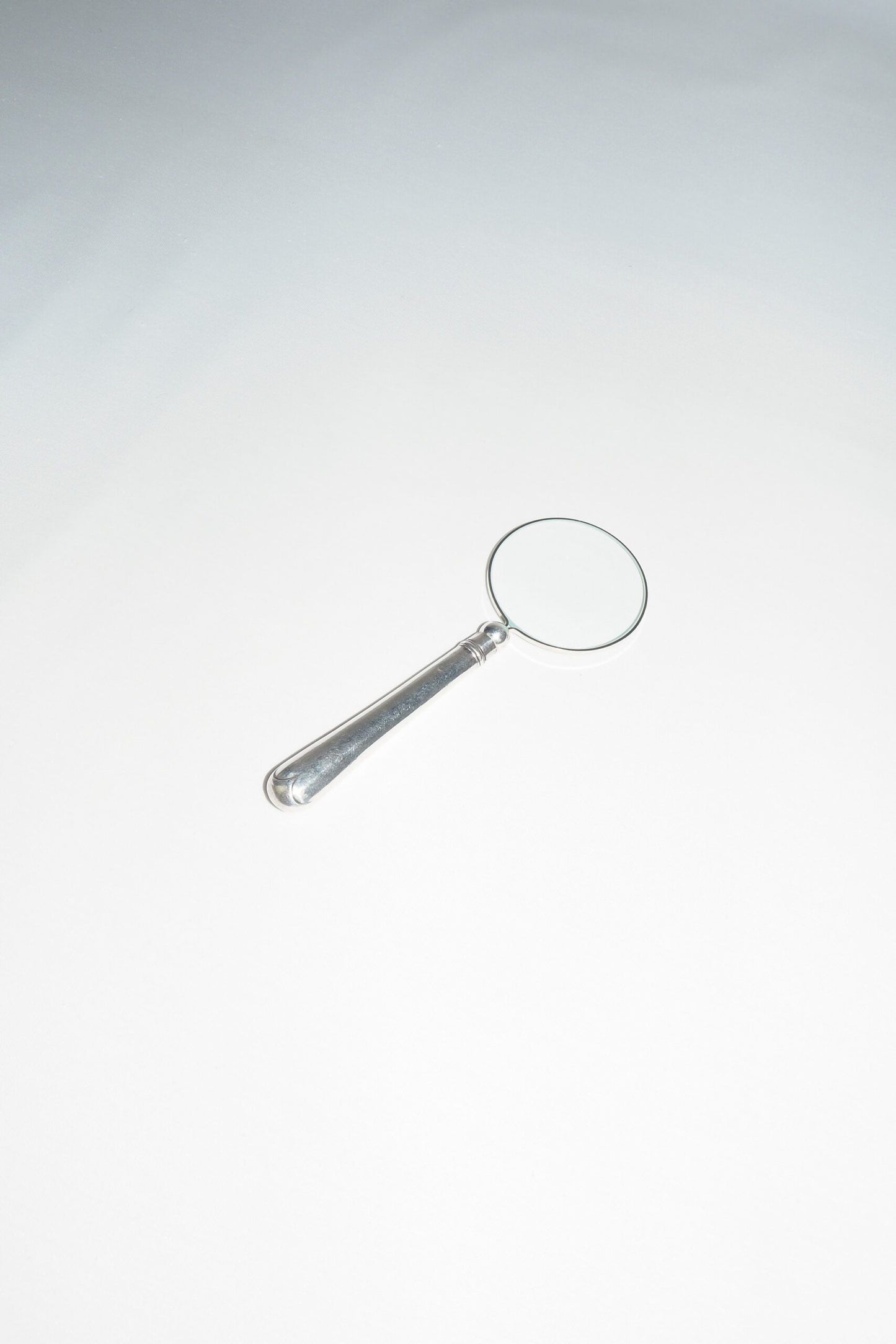 Victorian Sterling Silver Magnifying Glass