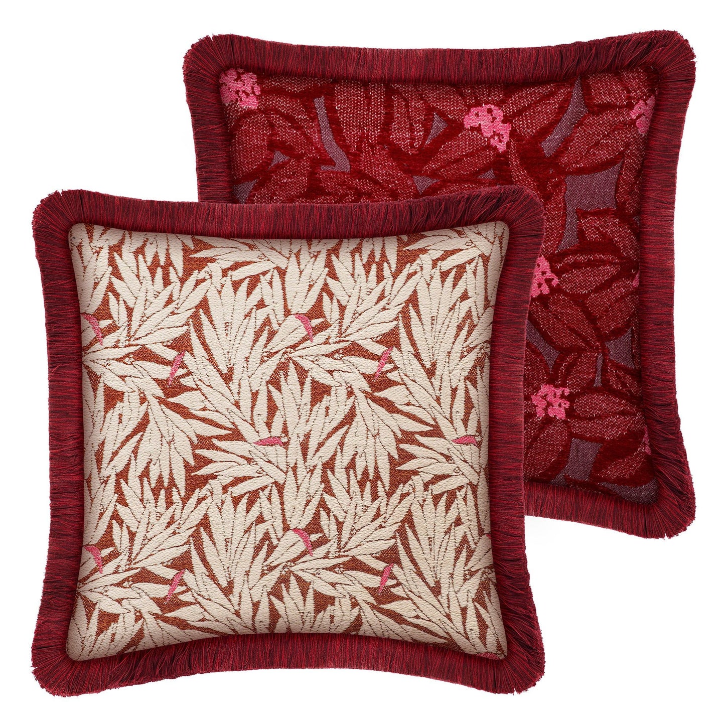 Double sided Cushion Yoko Spice & Michelle Pink