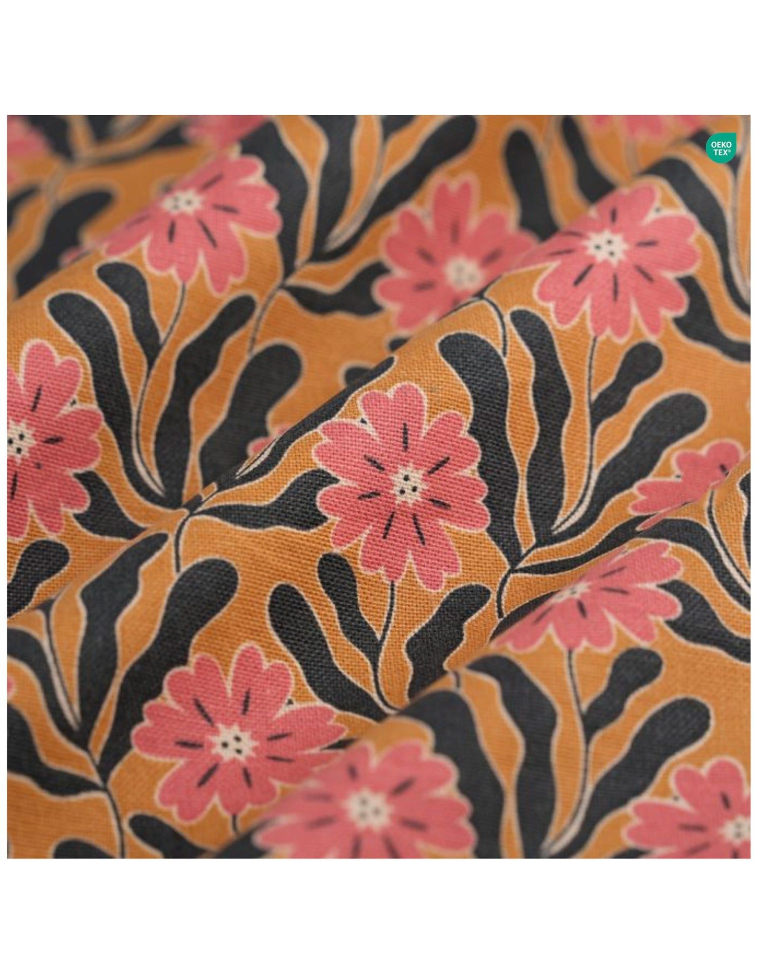 Flora Flower-Shaped Lampshade in ‘Goa Flowers’ Print