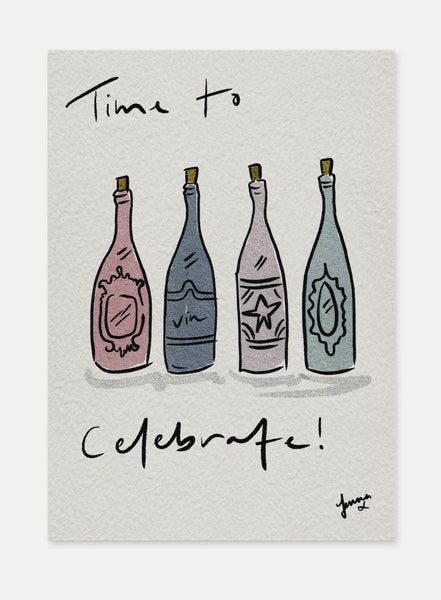 Time to Celebrate Greeting Card