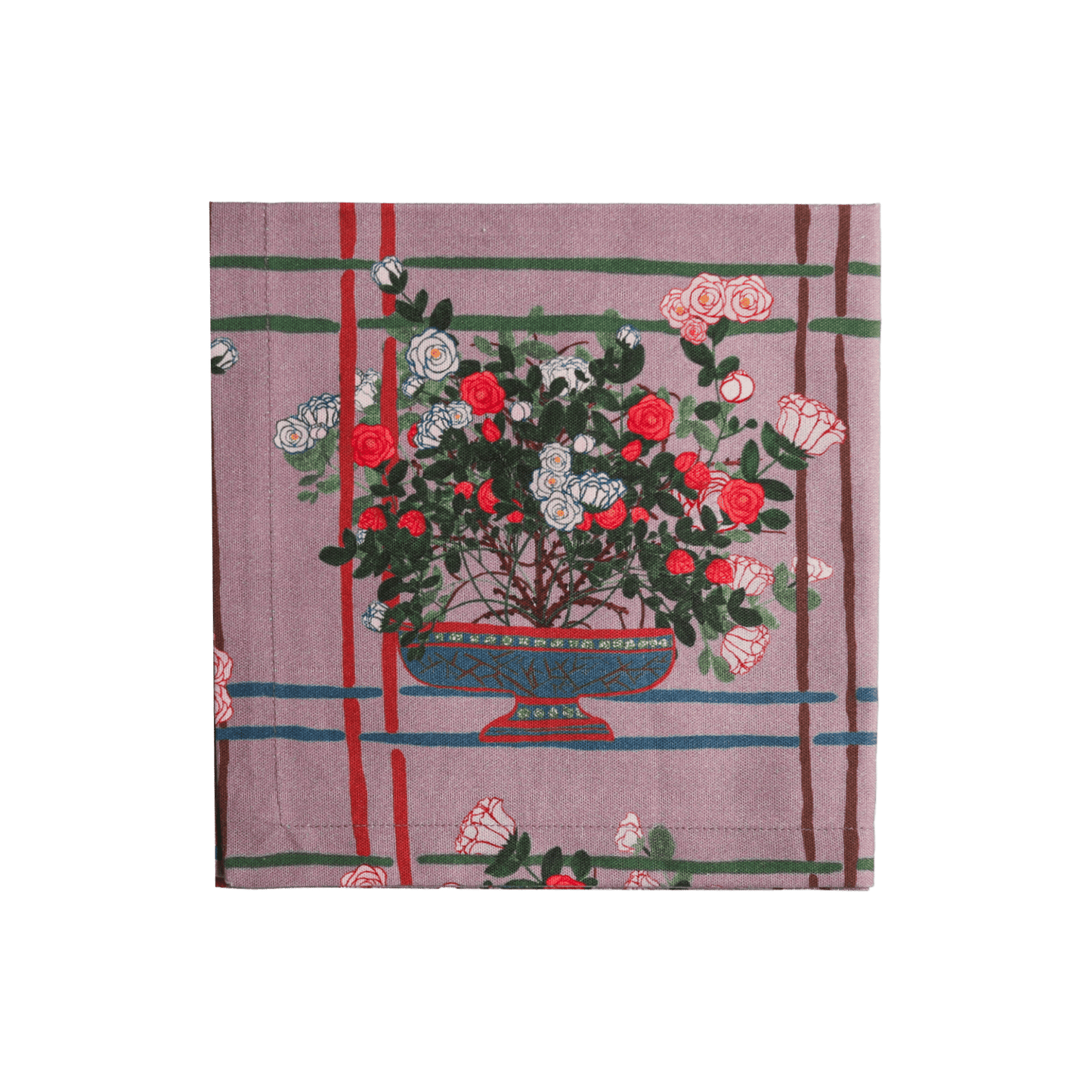 6 Napkins La Vie en Rose Offcut Version