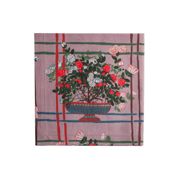 6 Napkins La Vie en Rose Offcut Version