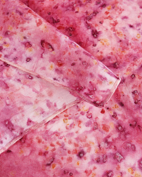 Chamomile Splatter Linen Napkin Set-
