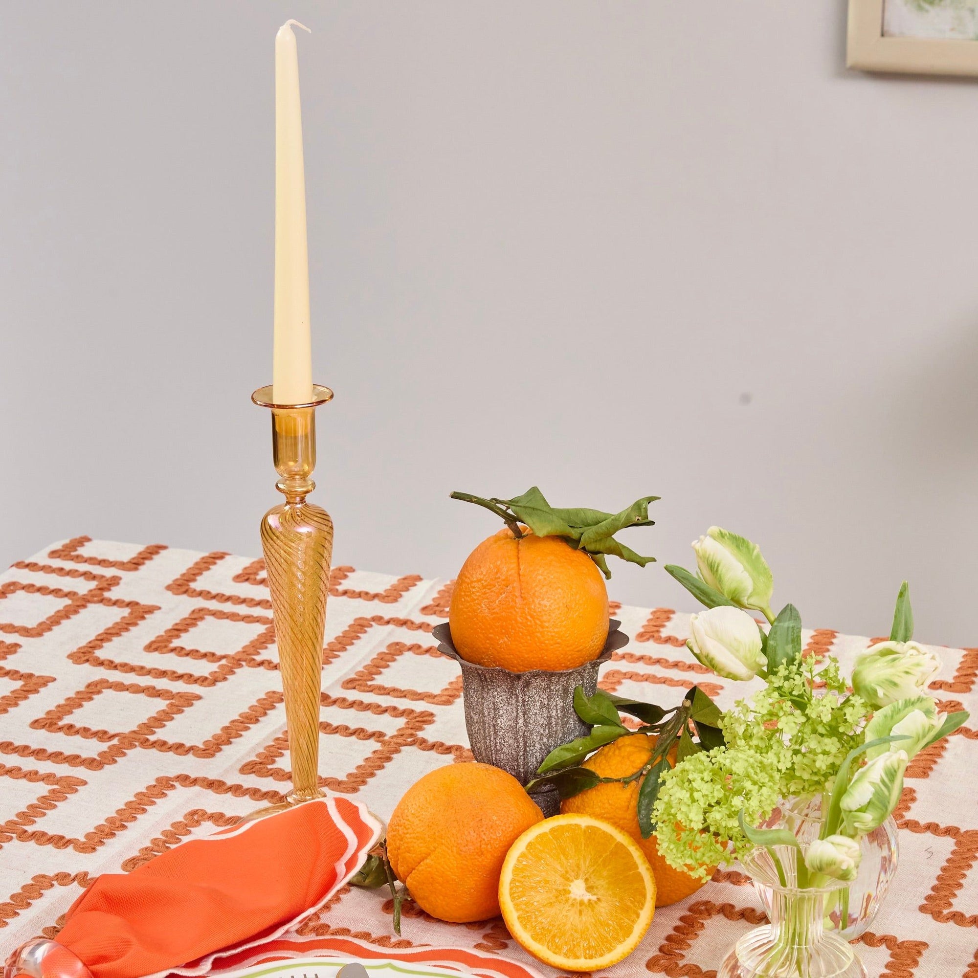 Amber Horatio Candleholders (set of 2)