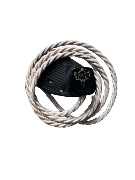 Fabric Extension Cable in Pebble