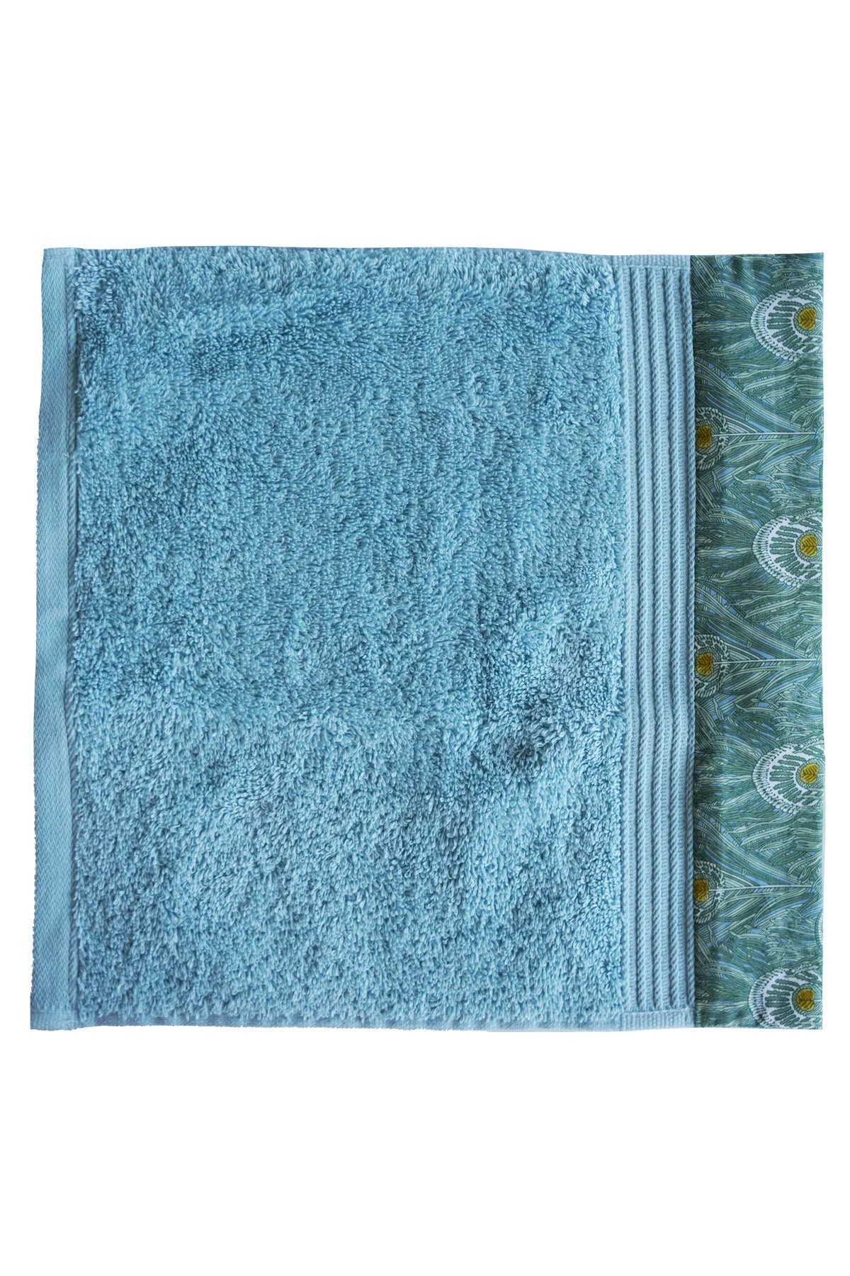 Border Edge Towel made with Liberty Fabric QUEEN HERA