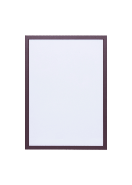 Burgundy Wood Picture Frame