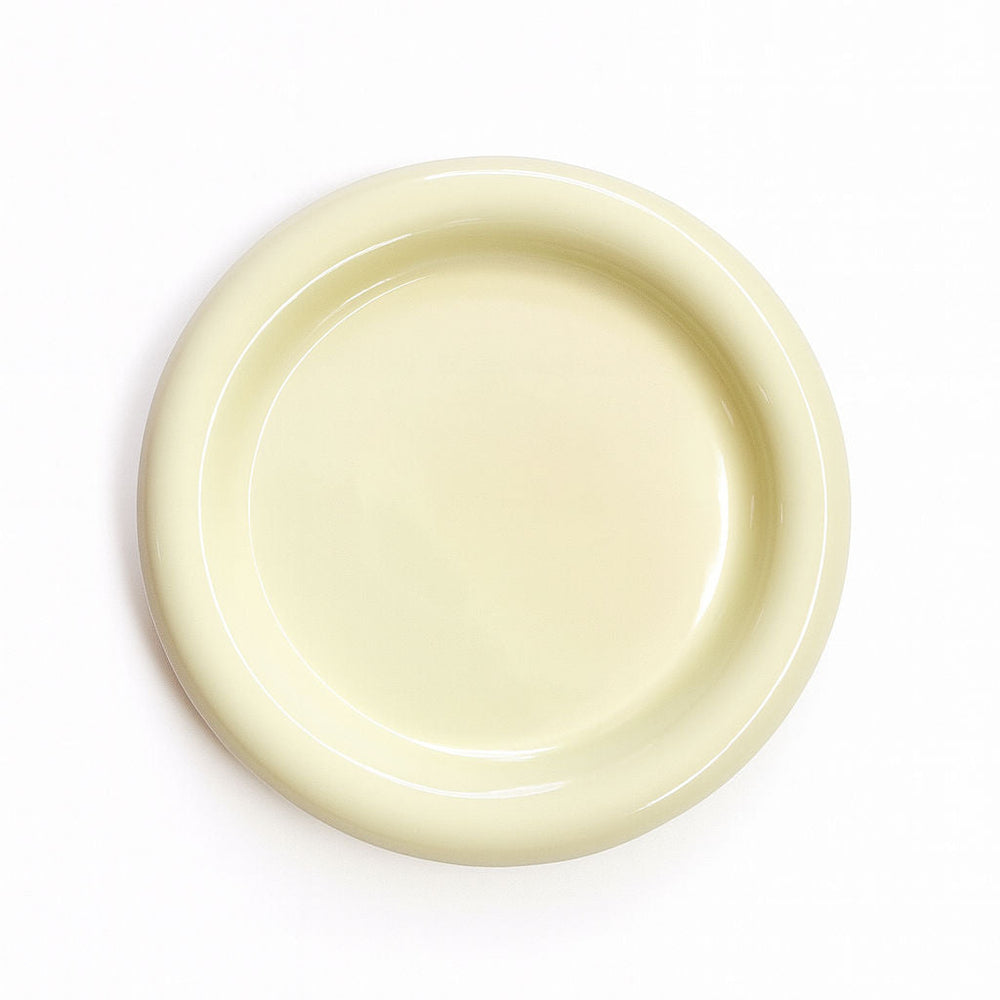 Tostadita Plate Big - White