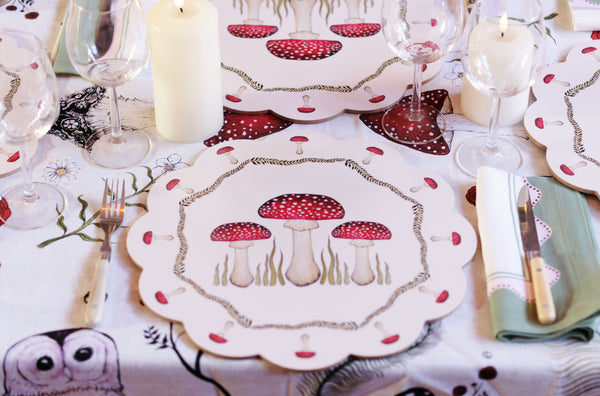 Mushroom Table Mat