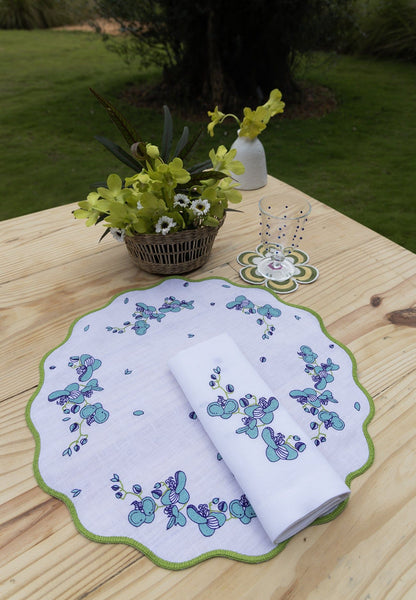 Orchid Carousel - Placemat (Set of 4)