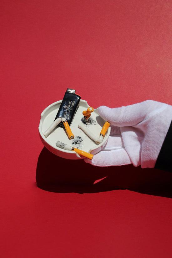 Snapped Cigs & Lighter Ashtray