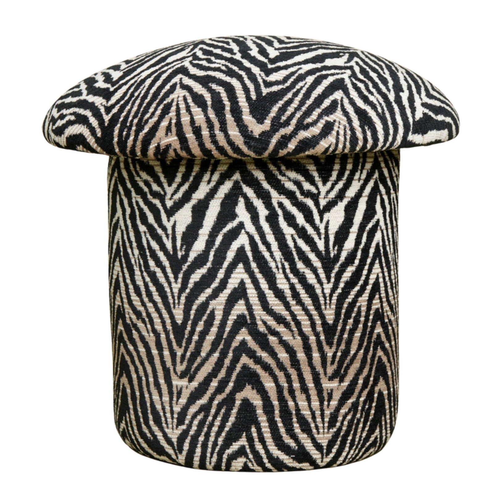 Zebra Stripe Stool