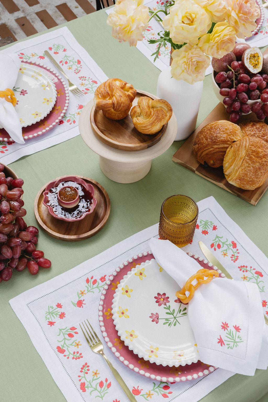 Primavera Hand-Painted Side Plate (Set of 2)