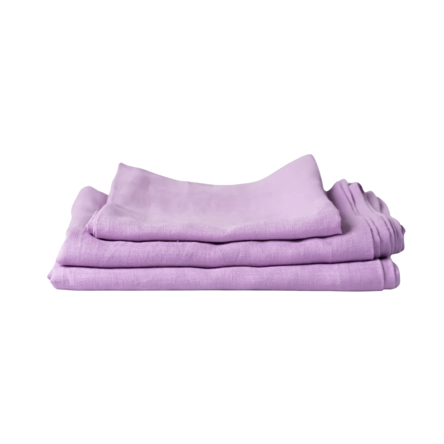 Pink Linen Tablecloth
