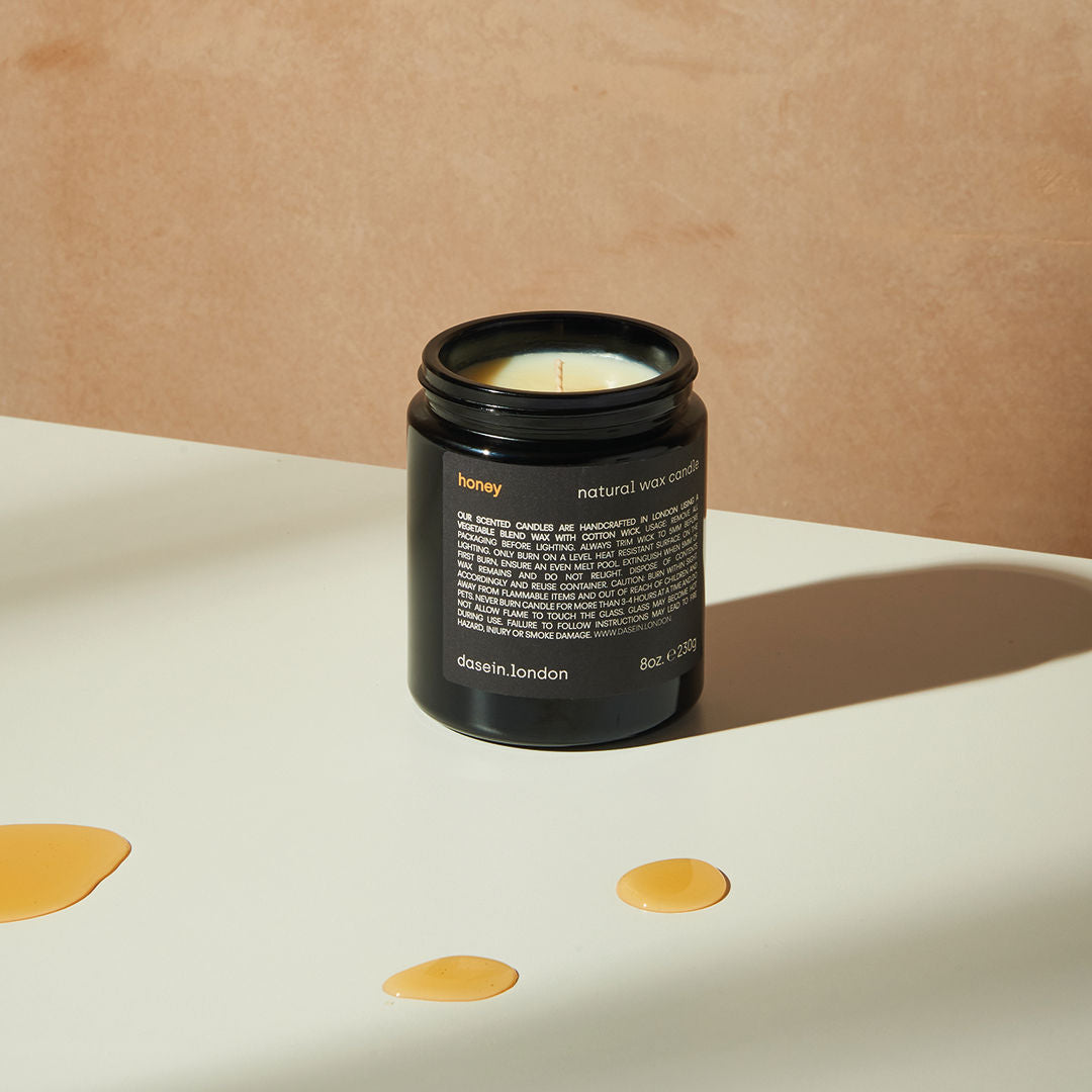 Honey Natural Wax Candle (230g)