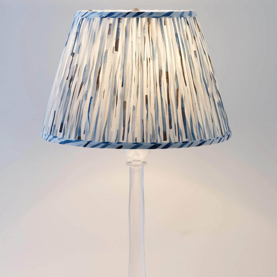 River Lampshade in Blue