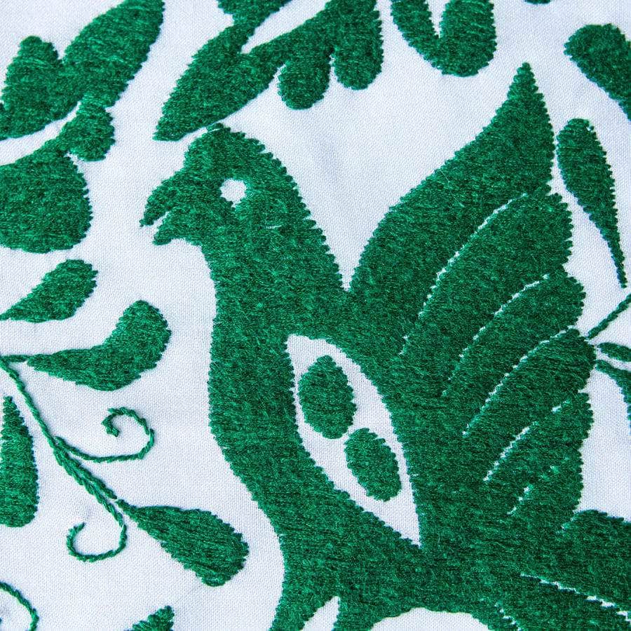 Embroidered Placemat - Green