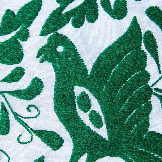 Embroidered Placemat - Green